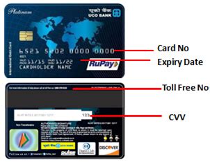 Visa, maestro, mastercard (mc) amex, discover, dci. UCO Bank- debit-card