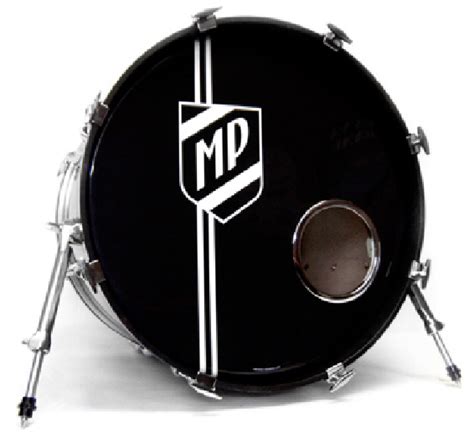 Shield Drum Heads And Shield Logos For Bass Drum Heads • Vintage Logos