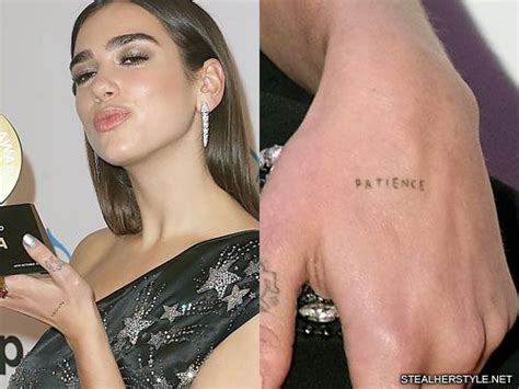 Dua Lipa S Tattoos Meanings Steal Her Style