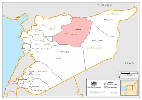 Online map of syria google map. Declared area offence | Australian National Security
