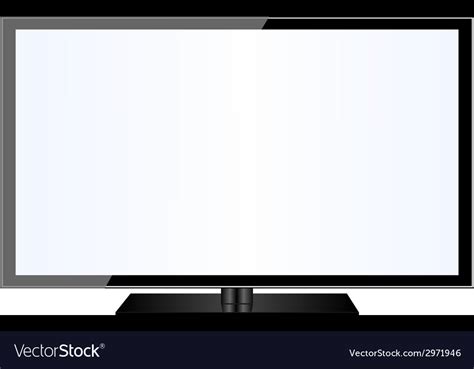 Tv Screen Royalty Free Vector Image Vectorstock
