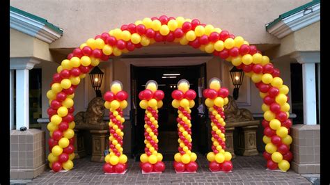 Check out our birthday balloons selection for the very best in unique or custom, handmade pieces from our party décor shops. How to Make a Balloon Arch - Balloon Decoration Ideas ...