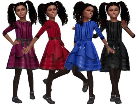 Winter Formal Dress At Trudie55 Sims 4 Updates
