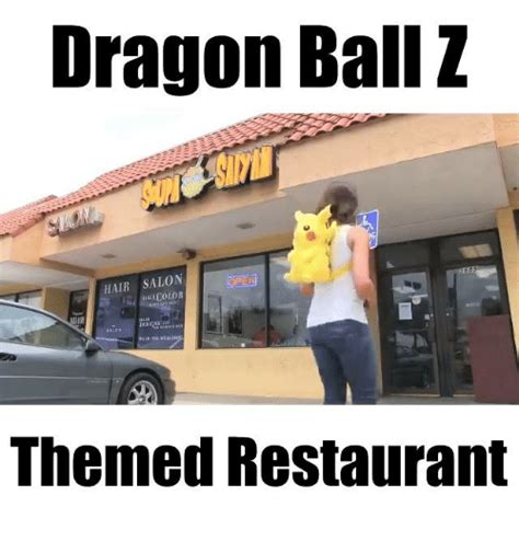 I was able to go to the first dbz themed restaurant in the u.s when i visited orlando for megacon. Funny Salon Memes of 2016 on SIZZLE | Funny