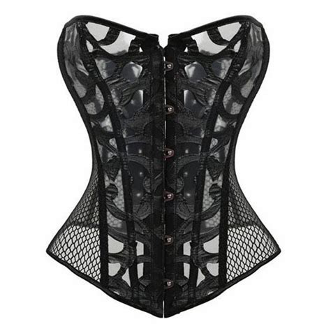 Gothic Clothing Waist Trainer Corsets Overbust Burlesque Costume Corset Sexy Korsett For Women