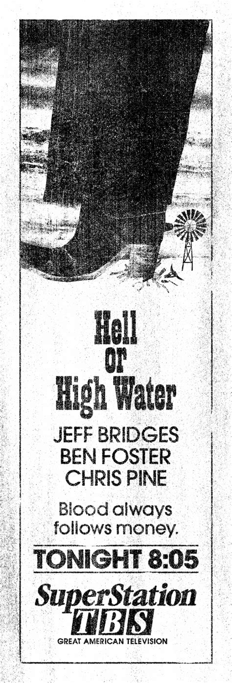 Hell Or High Water Posterspy