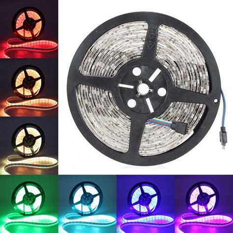 5m 5050 Smd Rgb 300 Led Strip Light Waterproof Ip65 12v Dc Sale