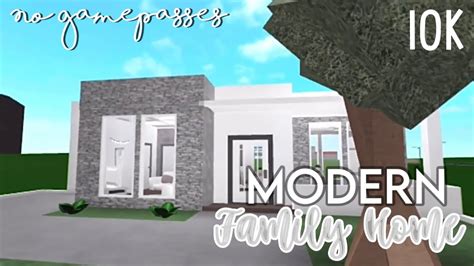 13 Modern House In Bloxburg No Gamepass Property Ideas