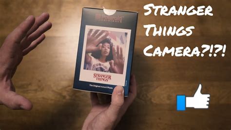 Stranger Things Made A Polaroid Onestep Camera Youtube