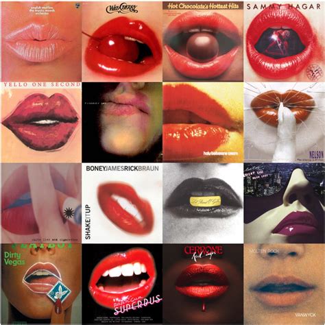 Travelmarx Music Album Covers With Lips On Them
