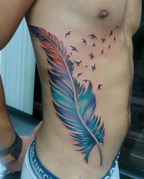 30 Fabulous Feather Tattoos For Only The Most Discerning