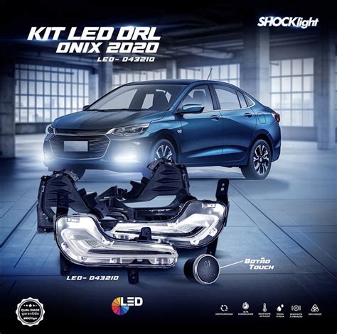 shocklight lança kit drl para o novo onix portal revista automotivo