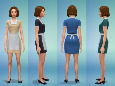 Maid Outfit The Sims 4 Catalog