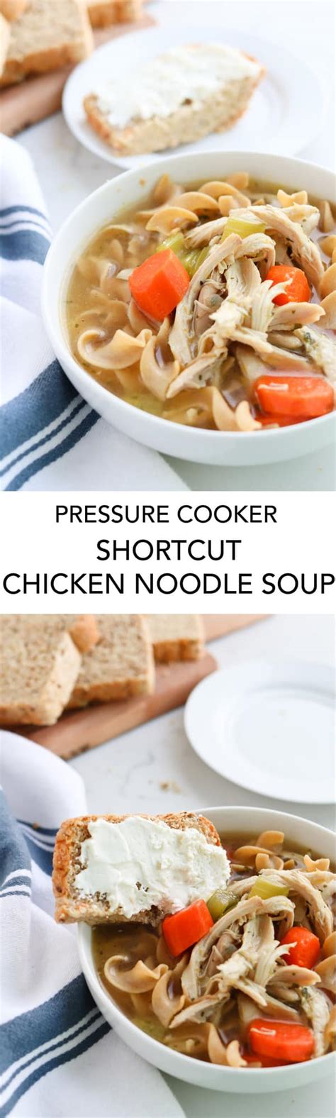 It's the dead of winter. Chicken Noodle Soup In Power Quickpot / How to Make an Easy Instant Pot Chicken Noodle Soup - It ...