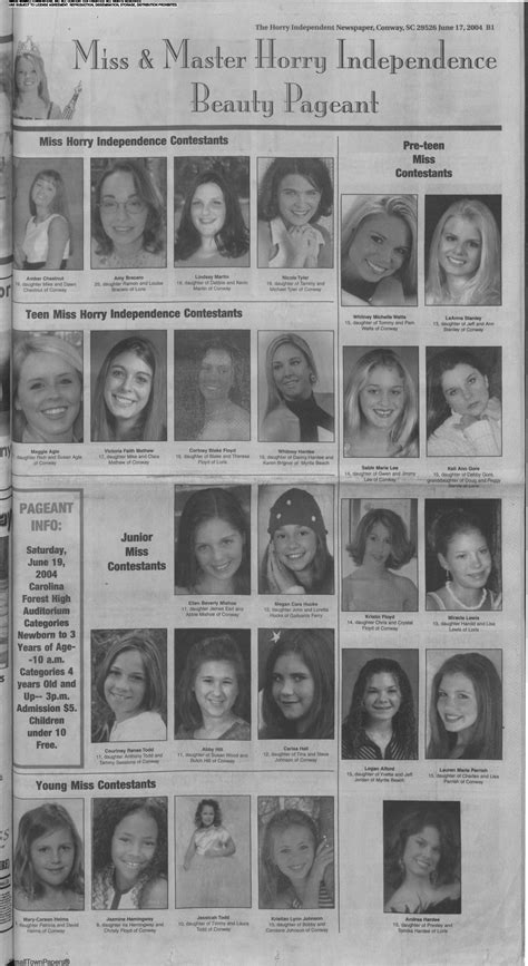 The Horry Independent June 17, 2004: Page 13