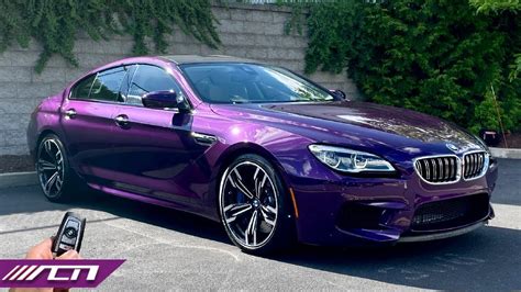 Only One Individual Twilight Purple Bmw M Gran Coupe Youtube