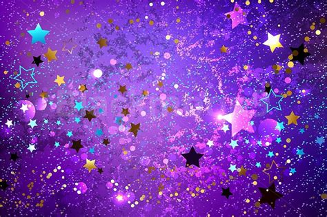 Purple Star Wallpaper