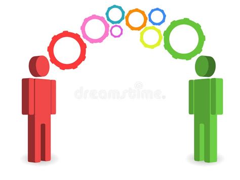 People Exchanging Ideas Stock Vector Illustration Of Partnership