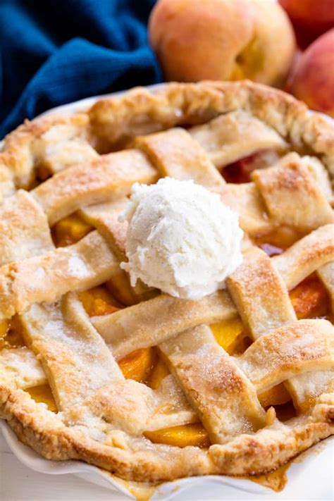 Here is a quick way to make yummy peach pie recipe - All Baseball Mom