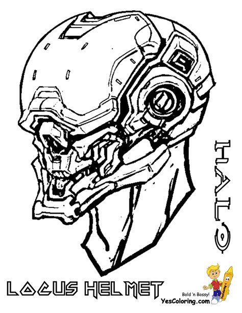 Coloring pages based on the game halo tell about the confrontation between people and aliens in order to save their own planet. Heroic Halo 4 Coloring Pages | Halo 4 | Free | Halo ...