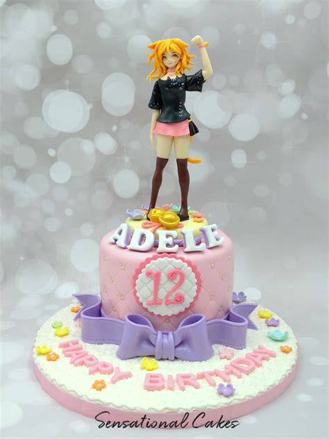 The Sensational Cakes Cute Neko Girl Anime Kawaii Teens