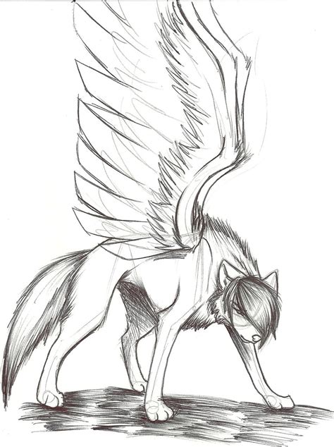 Vent Winged Wolf By Alexthewolfy On Deviantart
