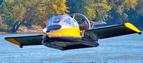 This Awesome Flying Hovercraft Has The Ability To Travel Over Land Or