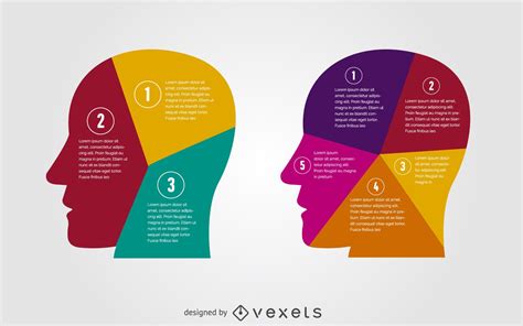 Download Illustrated Heads Infographic - Vector Download