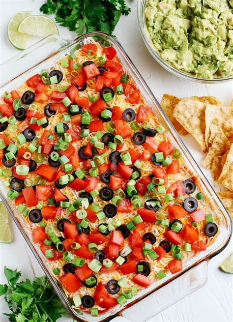 7 Layer Spicy Taco Dip Eat Yourself Skinny