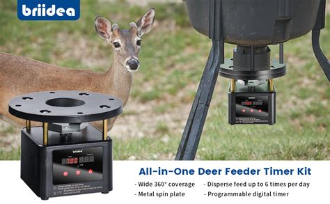 Deer Feeder Timer Briidea All In One Deer Feeder Motor