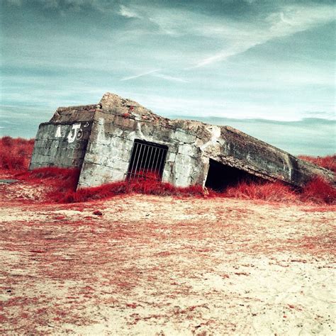 D Day Infrared Photos Reveal Ww2 Bunkers In New Light Bbc News