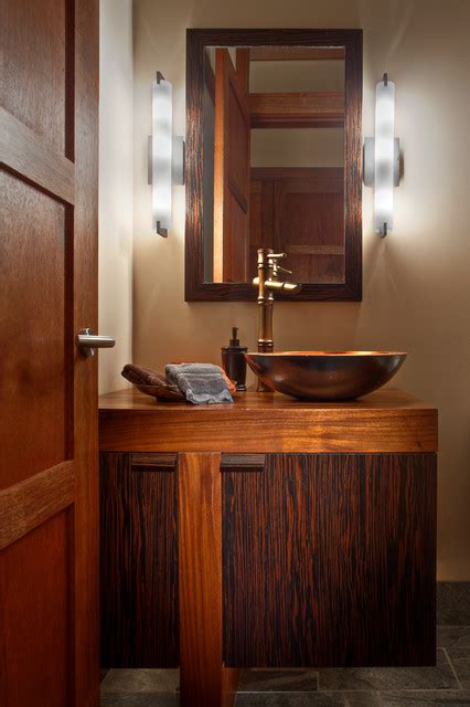 Highlands Residence Contemporary Powder Room Seattle By Baylis