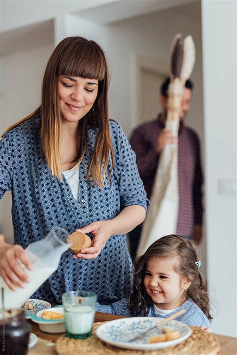 Mother And Daughter In The Kitchen By Stocksy Contributor Brat Co Stocksy