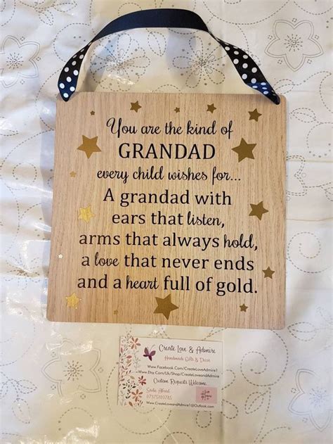 Expressing your love and warm wishes with melodious songs is a great way to celebrate father's day without stepping out during the lockdown situation. You Are The Kind Of Grandad Every Child Wishes For | Etsy ...