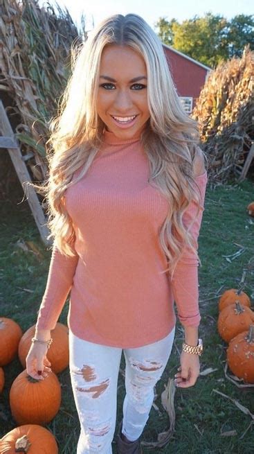 Hot Blonde Trophy Wife At The Pumpkin Patch Freakden