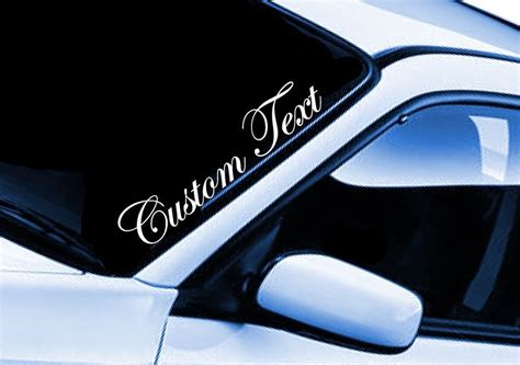 There are probably a lot of questions in your head: Custom Text Decal "Slumerican" $9.99 | Jdm, Car lettering