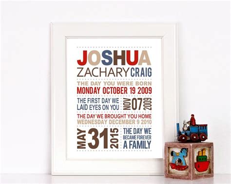 Adoption Gifts Gifts for an adopted child Adoption ...
