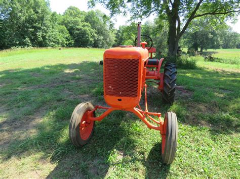 Lot 33c 1939 Allis Chalmers B Tractor Vanderbrink Auctions