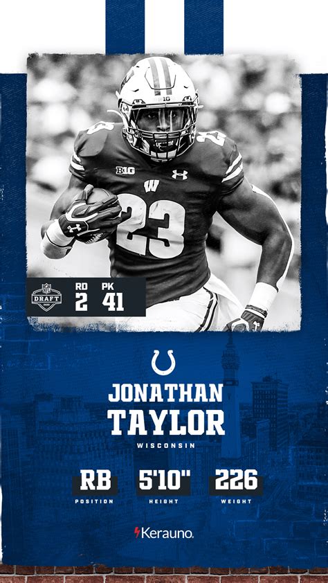 2020 Indianapolis Colts Draft On Behance