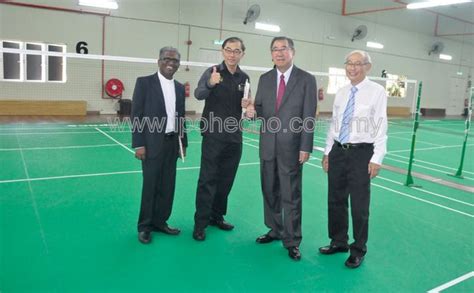 Born 3 september 1961) is a malaysian politician who has served as special envoy of the prime minister to china in the. Tan Sri Lee Loy Seng Badminton Complex | Ipoh Echo
