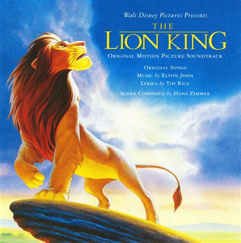 Film Music Site The Lion King Soundtrack Elton John Hans Zimmer