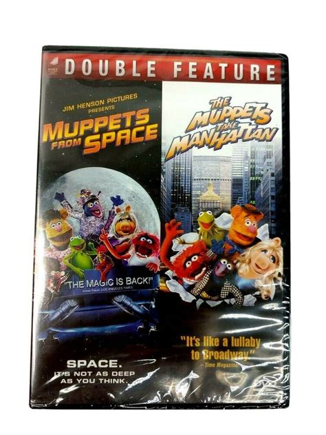 Muppets From Spacemuppets Take Manhattan Dvd Double Feature New