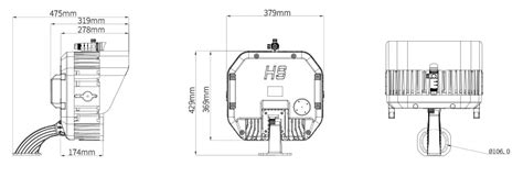 Luz Exterior 4k Broadcasting Supported Playground Stadium High Mast