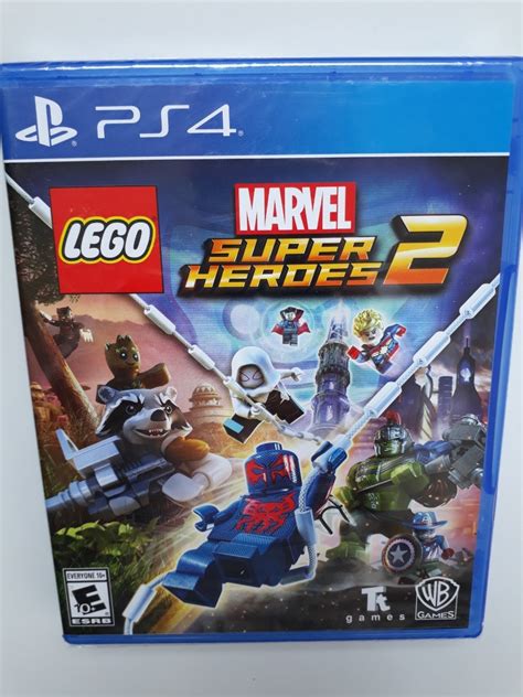 Mínimo en stock para el videojuego de lego city: Lego Marvel Super Heroes 2 Juego Ps4 Play 4 Nuevo Y ...