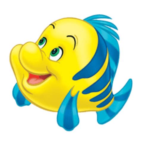 Flounder La Sirenita Png Little Mermaid Characters The Little