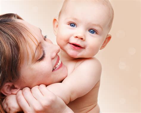 Happy Baby And His Mother Stock Photo 01 Free Download