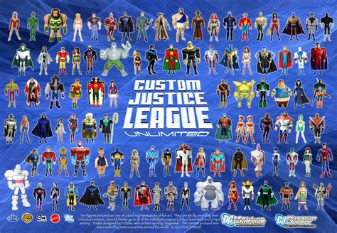 Custom Justice League Unlimited Action Figures Justice League
