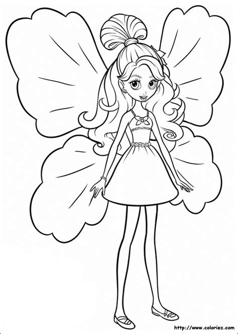 coloriage barbie palais de diamant
