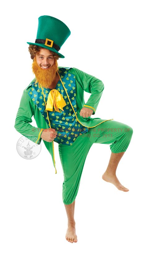 Irish Leprechaun Hat Mens Fancy Dress St Patricks Day Ireland Adults