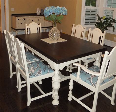30 Awesome Image Of Refinishing Dining Room Furniture Painted Dining